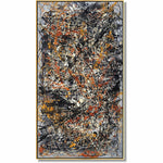 Jackson Pollock style art