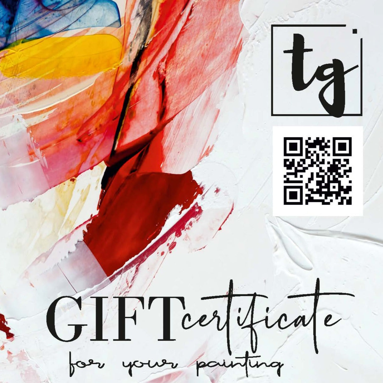 Gift Certificate For Painting Gift Card Best Gift Cards For Women Gift