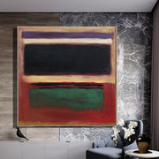 Mark Rothko Style Paintings On Canvas Abstract Expressionist Art Textured Painting Modern Handmade Art Rothko Style Wall Art | INSPIRATIONAL COLORS - Trend Gallery Art | Original Abstract Paintings