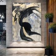 Abstract Nude Painting Large Original Oil Painting On Canvas Black And White Painting Figurative Abstract Acrylic Figurative Painting | ABSTRACT NAKED - Trend Gallery Art | Original Abstract Paintings
